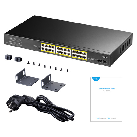 PoE+ SWITCH GS1028PS2 24x Gigabit 300W SFP CCTV VL