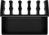 Kabelorganisator 3M selbstklebend schwarz für 5 Kabel Goobay