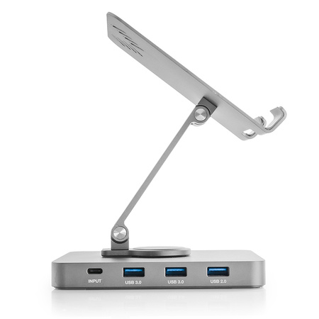 Podstawka pod tablet Multiport USB-C na HDMI + USB-C z PD + 3x USB+ RJ45 + AUX + microSD + SD SPE-PB04