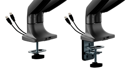 Halterung für 2 Monitore Spacetronik SPA-S120B