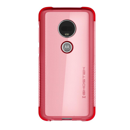 Verdeckte 3 Motorola Moto G7 Tasche rosa