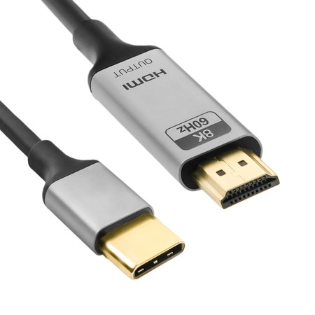 Kabel USB-C 3.1 HDMI 8K Spacetronik KCH-SPA030 3m