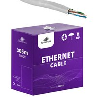 Skrętka kabel LAN CAT5e U/UTP AWG 24/1 Spacetronik 305m