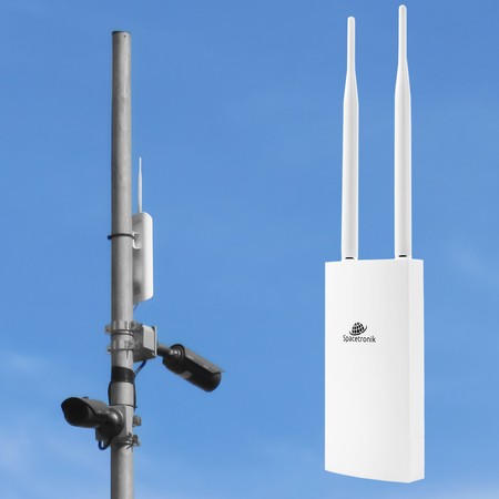 Zugangspunkt Outdoor 300Mbps IP66 Spacetronik