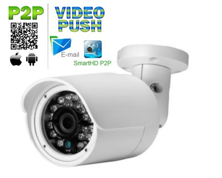Kamera Spacetronik IP Zewnętrzna ver. H SP-10IR24IRCMD 3.6mm 1.0 Mpx