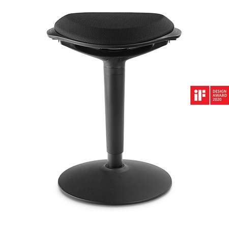 Zippy active ergonomischer Hocker (schwarz)