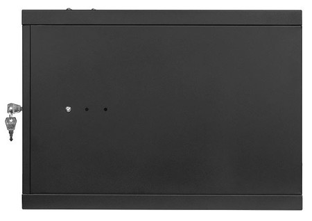 19'' RACK 6U 600x350mm SCHWARZ Stahltür