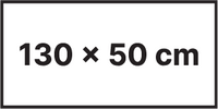 130x50 Proste
