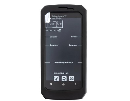 Silikonhülle für Bublaki V520 PDA Scanner