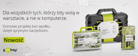 Schraubendreher Schraubendreher + Bits KIT 58-teilig. Goobay