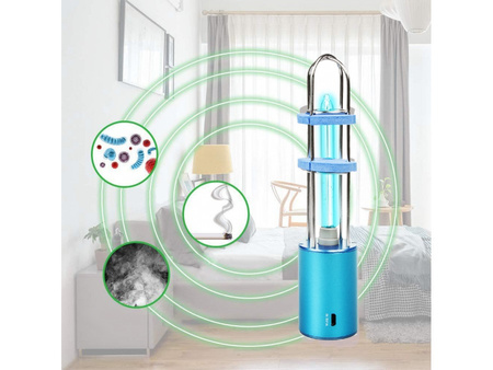 2-in-1 OZONE/UV-Entkeimungslampe Promedix PR-210C