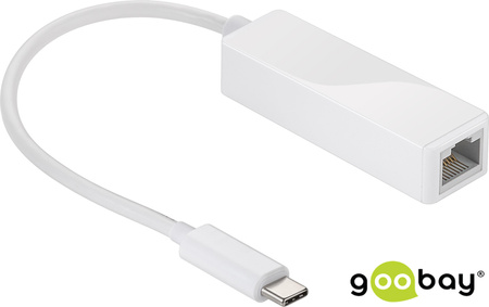 USB-C auf RJ45 Buchse Adapter Goobay