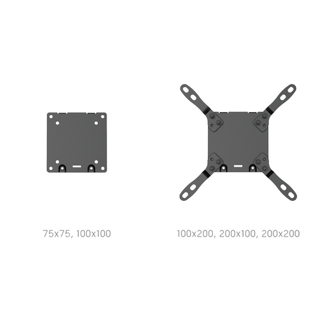 Spacetronik SPA-D110B schwerer Monitorhalter