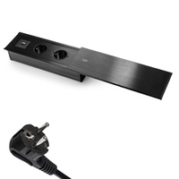 Gniazdo do blatu rozsuwane Spacetronik SPS-S24CB V2 z ładowarką USB-C+USB-A