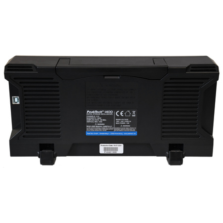 Oscyloskop cyfrowy 2CH 5MHz 100MS/s PeakTech 1400