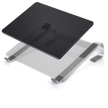 Podstawka pod laptopa Spacetronik srebrna