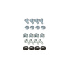 Uchwyt Rack ścienny 19" 6U 330mm Szary