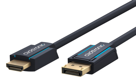 CLICKTRONIC Kabel DisplayPort DP - HDMI 5m