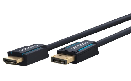 OUTLET CLICKTRONIC Kabel DisplayPort DP - HDMI 2.0 4K 60Hz 10m