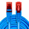 RJ45 CAT 6 U/UTP AWG24 blau 10m Kabel