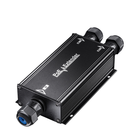 PoE++ Außenbereich 1x2 IP67 Gigabit Extender POE25