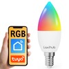 RGB WiFi E14 Tuya Laxihub intelligente Glühbirne