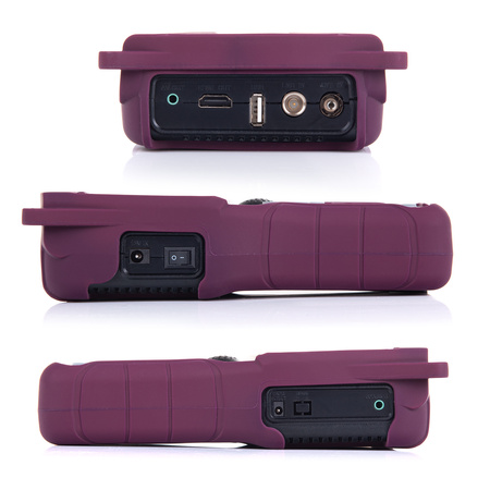 Miernik satelitarny STC-45 DVB-S2+T2/C Combo LIVE CCTV