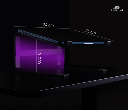 Spacetronik SPP-103B hoher Laptop-Ständer