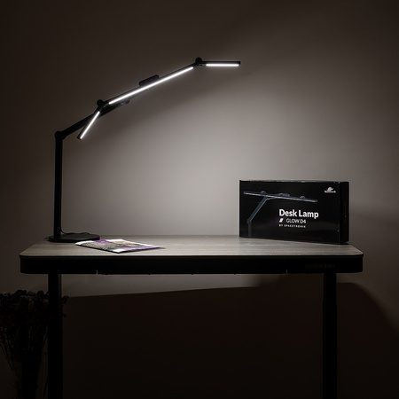 Lampa biurkowa kreślarska LED bezcieniowa Glow D4