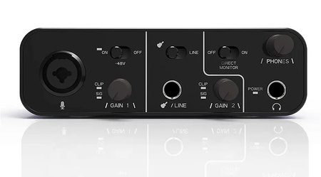 Interfejs audio USB-C do nagrywania dźwięku Spacetronik SPA-I01