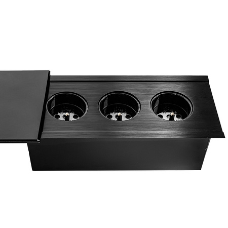 Gniazdka chowane w blacie Spacetronik SPS-S33B COMPACT