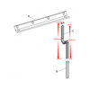 Uchwyt na kable pod biurko Spacetronik SPK-531W