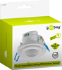 Deckenmontierter IR-Bewegungsmelder Unterputz 360st 8m Goobay