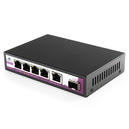 SWITCH 5 portów RJ45 2.5G +port SFP 10G SP-SGT105S