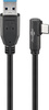 USB-C - USB 3.2 Gen1 Angular GAM Kabel Goobay 05m