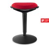 Zippy active ergonomischer Hocker (schwarz/rot)