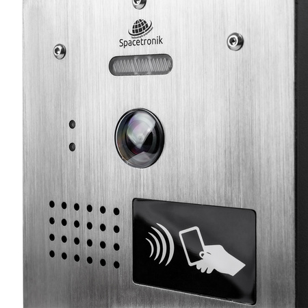 Zestaw wideodomofon czterorodzinny z monitorami dotykowymi 7" Spacetronik DiO
