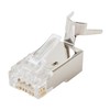 RJ45 cat7 S/FTP-Durchgangsstecker PT-RJ457SFT-15 x10