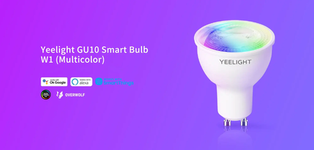 GU10 45W RGB Smart Yeelight LED-Glühbirne W1