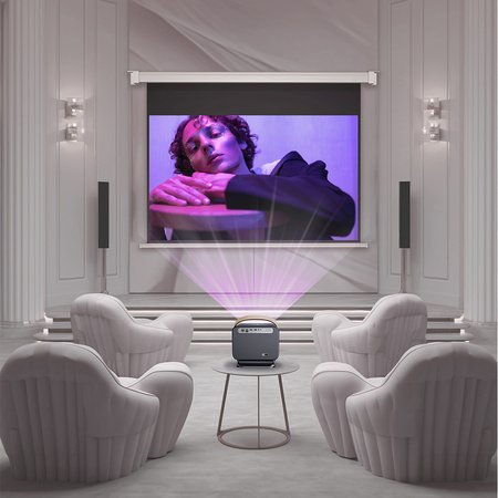 Elektryczny Ekran Projekcyjny Ścienny 120" 16:9 Outlet B+