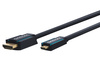 CLICKTRONIC HDMI - micro HDMI 2.0 4K 60Hz 3m Kabel