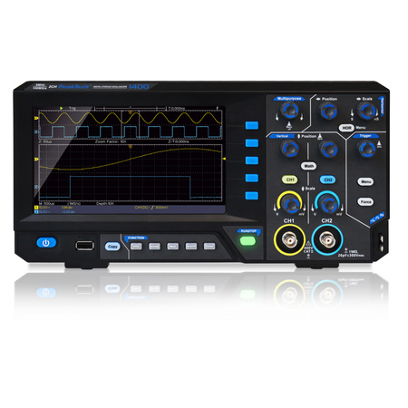 Oscyloskop cyfrowy 2CH 5MHz 100MS/s PeakTech 1400