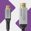 Kabel USB-C 3.1 HDMI 4K Spacetronik KCH-SPA010 1m