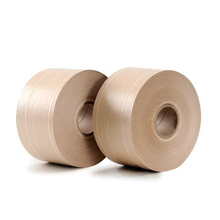 Super ekologiczna taśma papierowa wzmocniona z pulpy drzewnej aktywowana wodą 70 mm / 182 m Bublaki BT-W702R