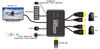 USB + DP 2/1 Spacetronik KVM Umschalter SPD-KVM02