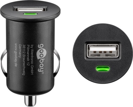 USB Auto-Ladegerät 1A 5W 12/24V Goobay