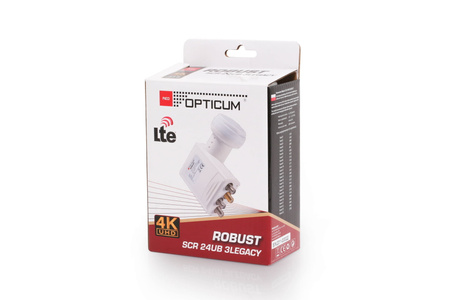 LNB Unicable Opticum Robust SCR 24UB + TRIPLE Legacy (27 odbiorników)