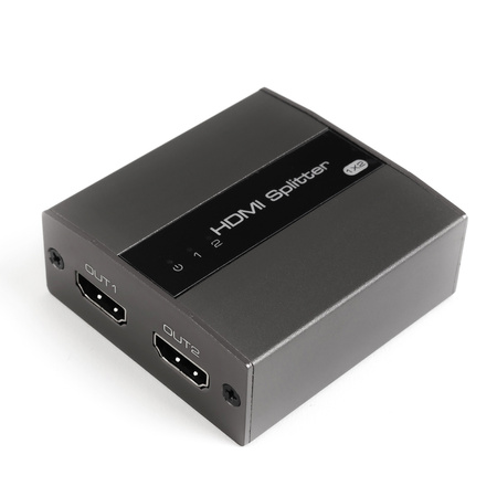 Rozgałęźnik HDMI 1x2 ze skalerem SPH-RS1024 4K HDR 1/2