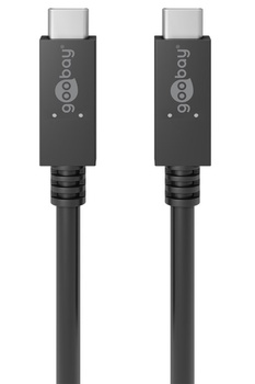 Kabel USB-C 3.2 Gen2x2 100W 20Gb/s PD Goobay 05m