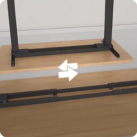 Spacetronik SPE-243LB elektrischer Tischständer